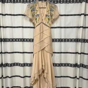 ASOS Cocktail Dress / Light blush almost nude color